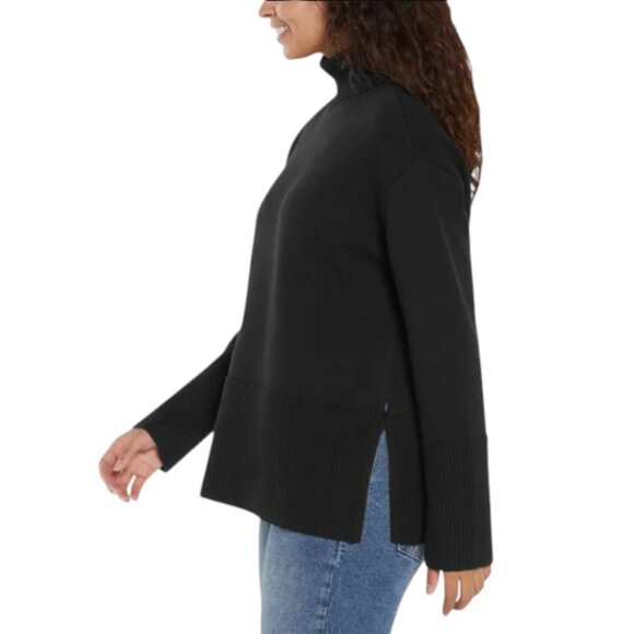 NEW GAP Cotton Turtleneck Sweater | Black - Picture 2 of 9